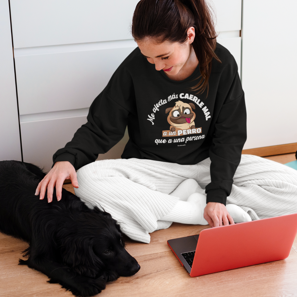comprar-Sudadera Me afecta más caerle mal a un perro-wondernastic