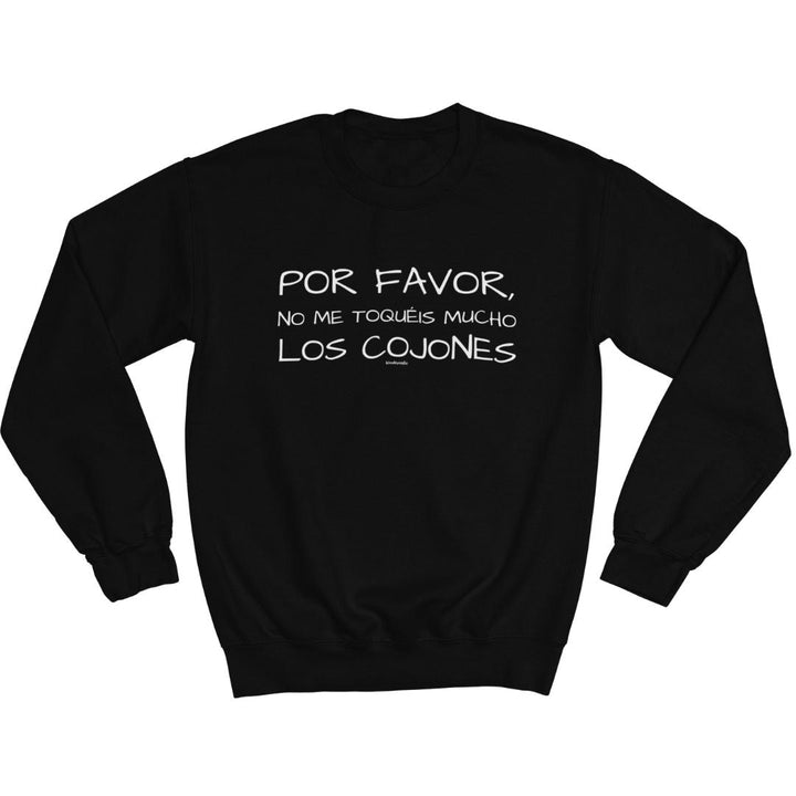comprar-Sudadera Por favor, no me toquéis mucho los cojones-wondernastic