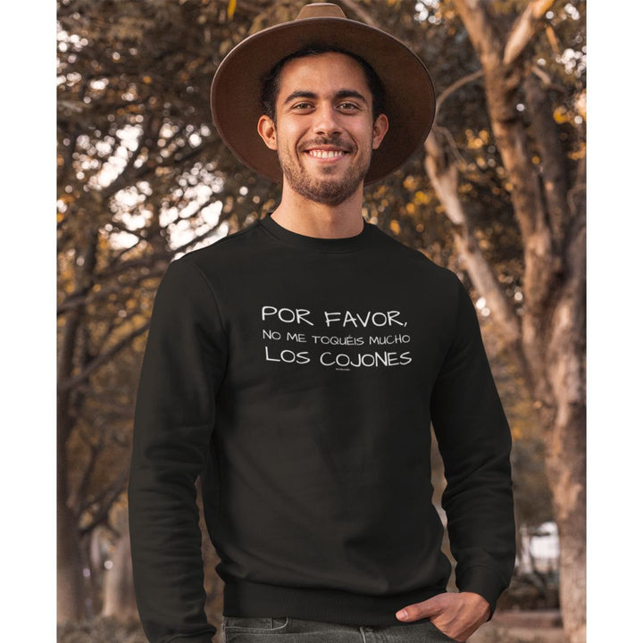 comprar-Sudadera Por favor, no me toquéis mucho los cojones-wondernastic