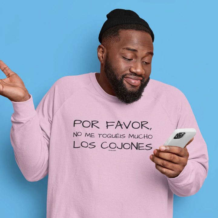comprar-Sudadera Por favor, no me toquéis mucho los cojones-wondernastic