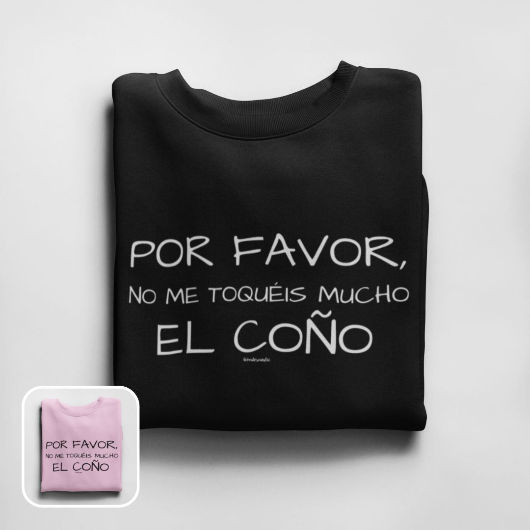comprar-Sudadera Por favor, no me toquéis mucho el coño-wondernastic