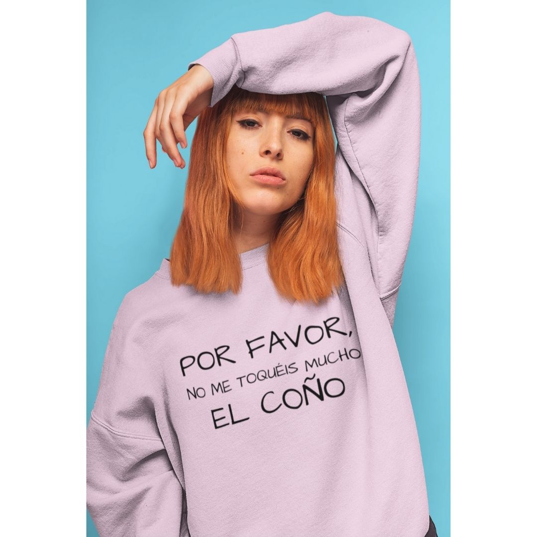comprar-Sudadera Por favor, no me toquéis mucho el coño-wondernastic