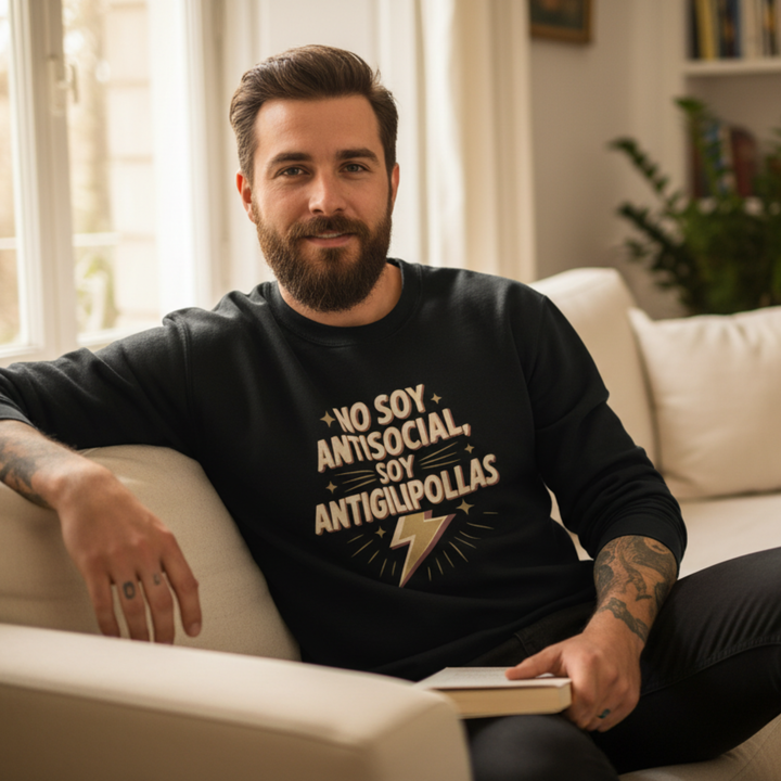 comprar-Sudadera No soy antisocial-wondernastic