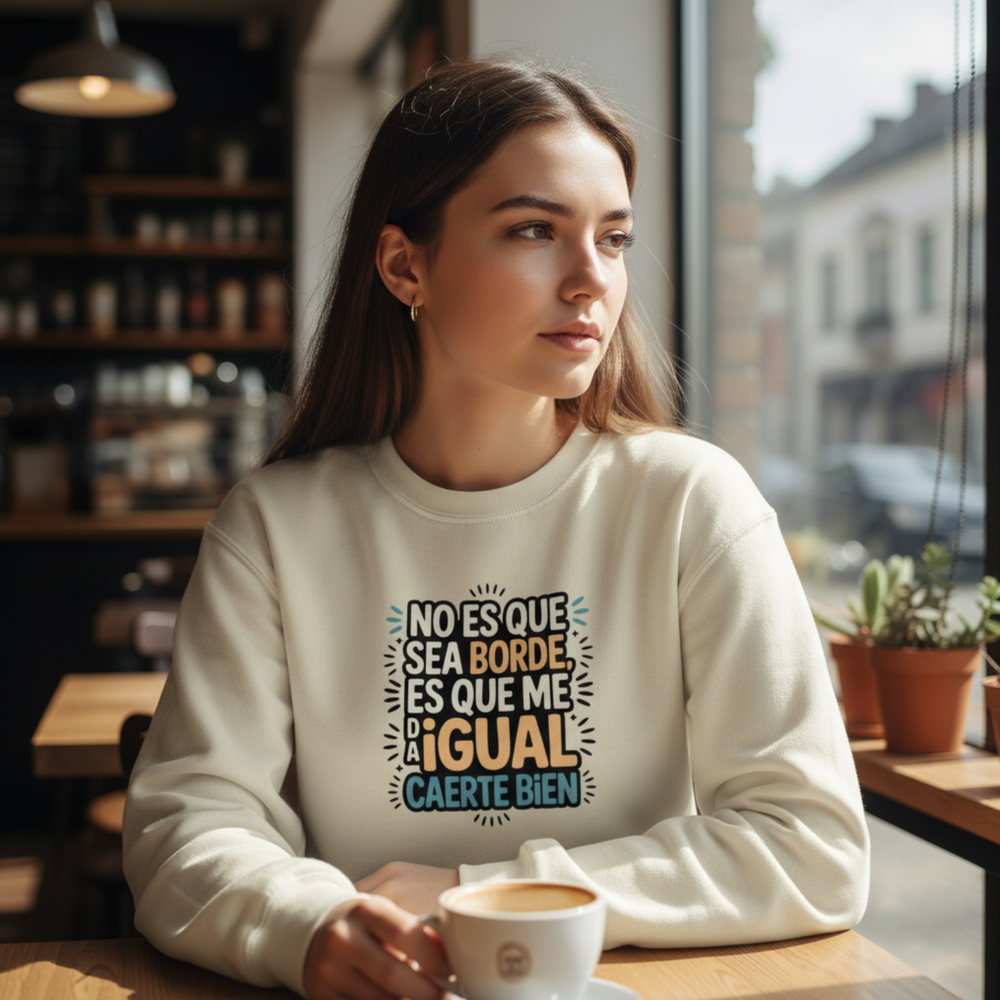 comprar-Sudadera No es que sea borde-wondernastic