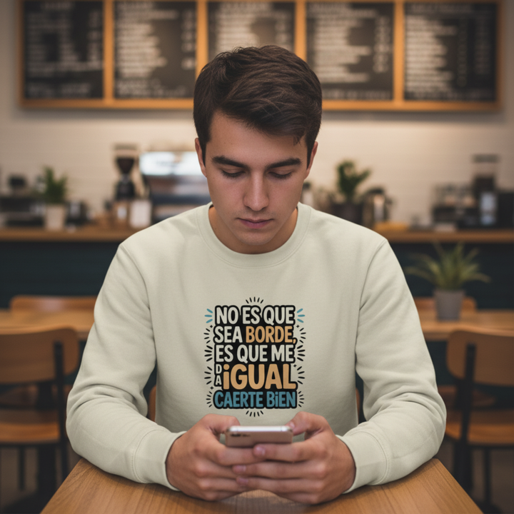 comprar-Sudadera No es que sea borde-wondernastic