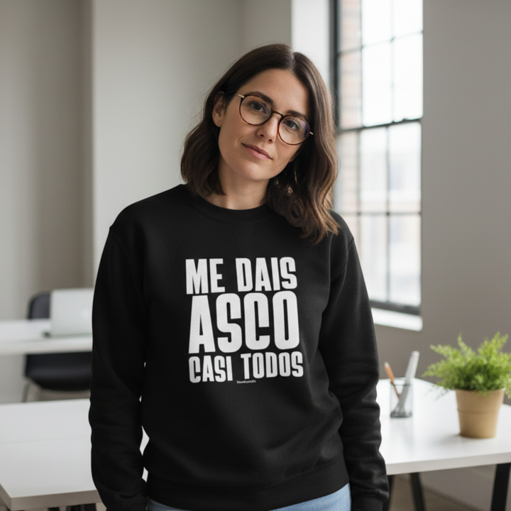 comprar-Sudadera Me dais asco casi todos-wondernastic