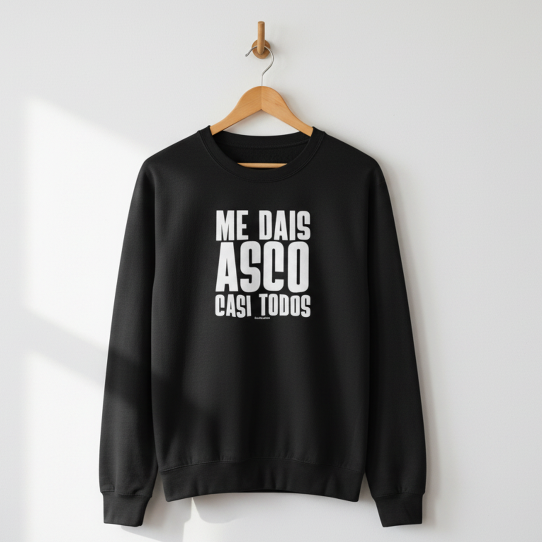 comprar-Sudadera Me dais asco casi todos-wondernastic