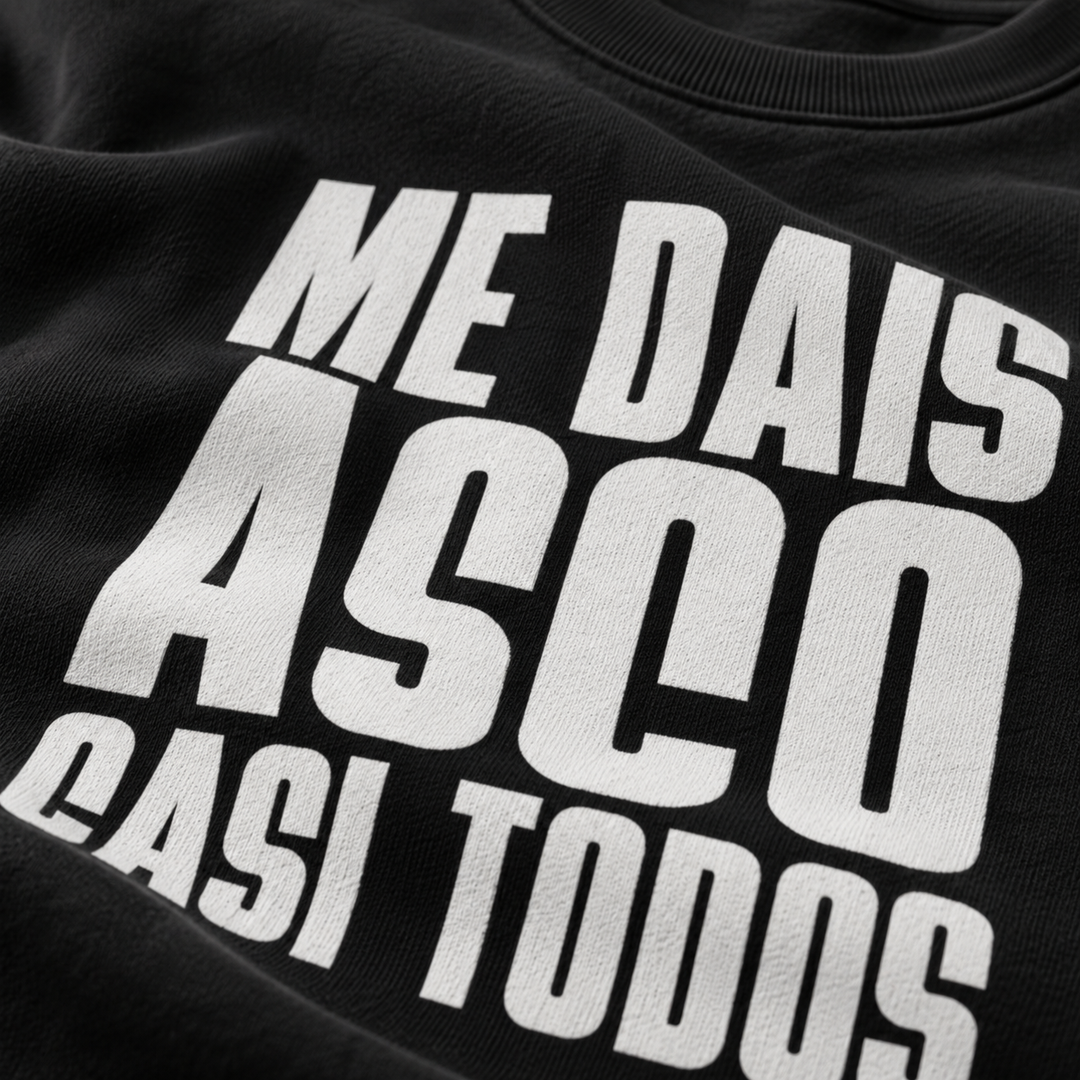 comprar-Sudadera Me dais asco casi todos-wondernastic