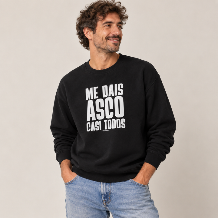 comprar-Sudadera Me dais asco casi todos-wondernastic