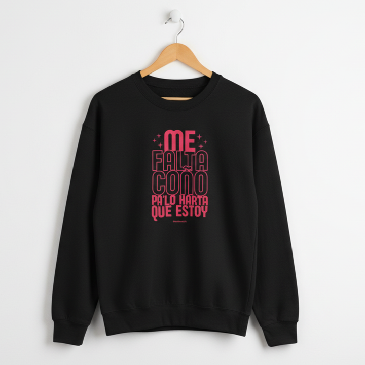 comprar-Sudadera Me falta coño pa lo harta que estoy-wondernastic