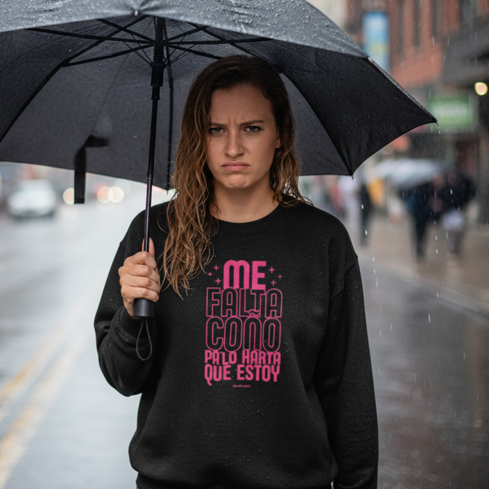 comprar-Sudadera Me falta coño pa lo harta que estoy-wondernastic