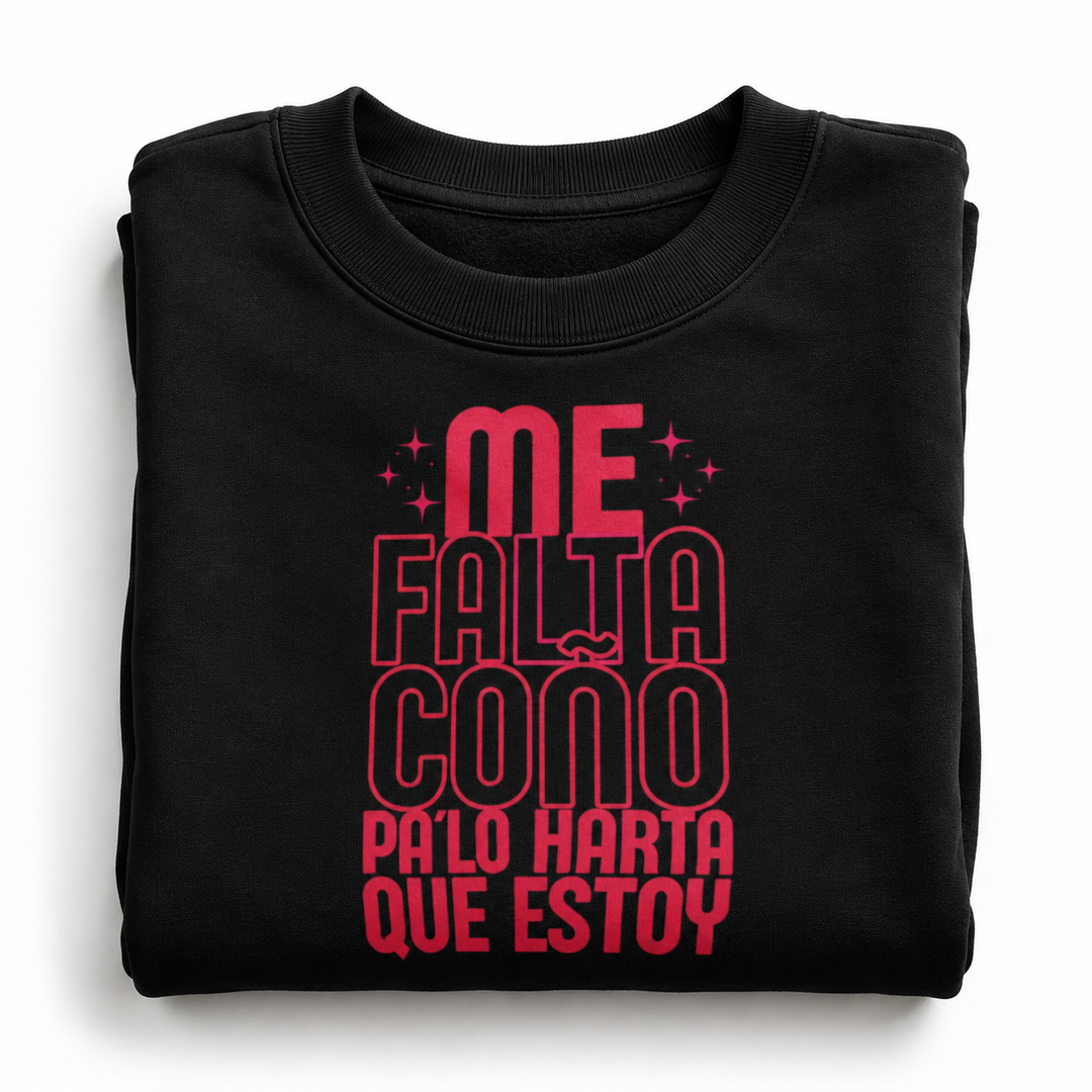 comprar-Sudadera Me falta coño pa lo harta que estoy-wondernastic