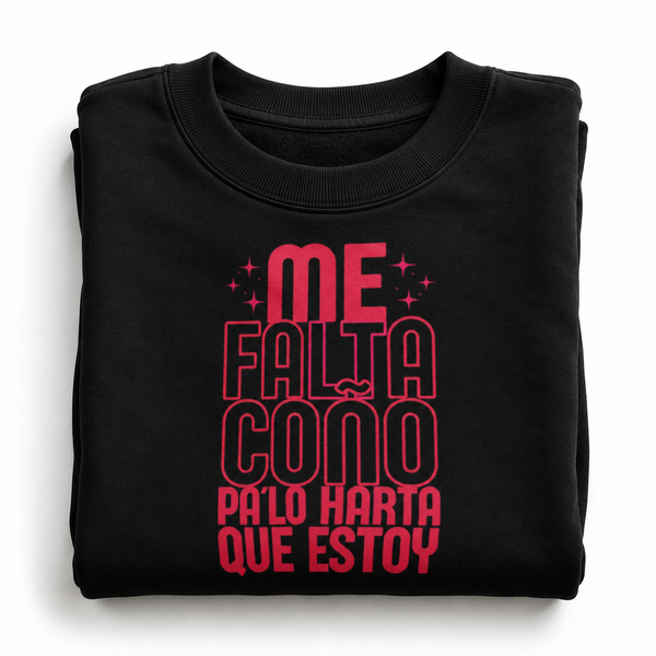 comprar-Sudadera Me falta coño pa lo harta que estoy-wondernastic