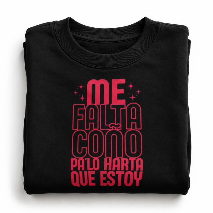 comprar-Sudadera Me falta coño pa lo harta que estoy-wondernastic