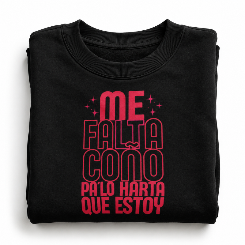 comprar-Sudadera Me falta coño pa lo harta que estoy-wondernastic