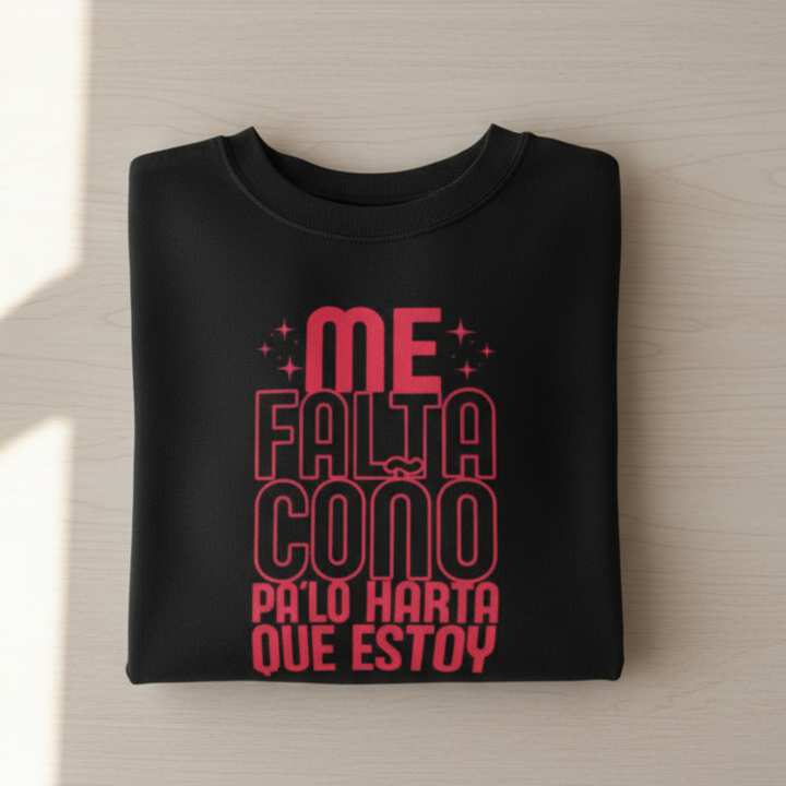 comprar-Sudadera Me falta coño pa lo harta que estoy-wondernastic