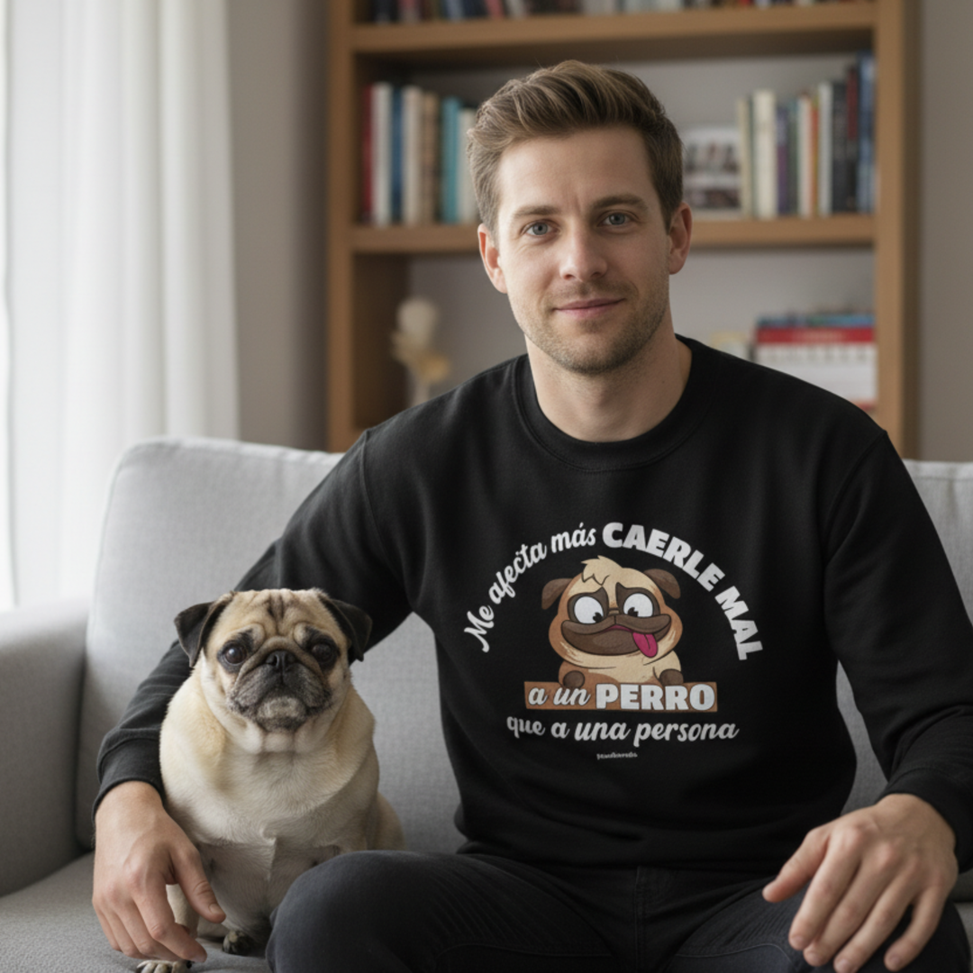 comprar-Sudadera Me afecta más caerle mal a un perro-wondernastic