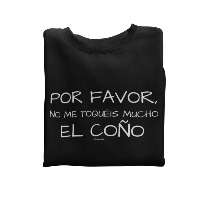 comprar-Sudadera Por favor, no me toquéis mucho el coño-wondernastic