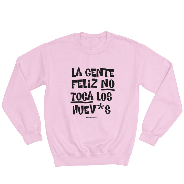 comprar-Sudadera La gente feliz no toca los huev*s-wondernastic