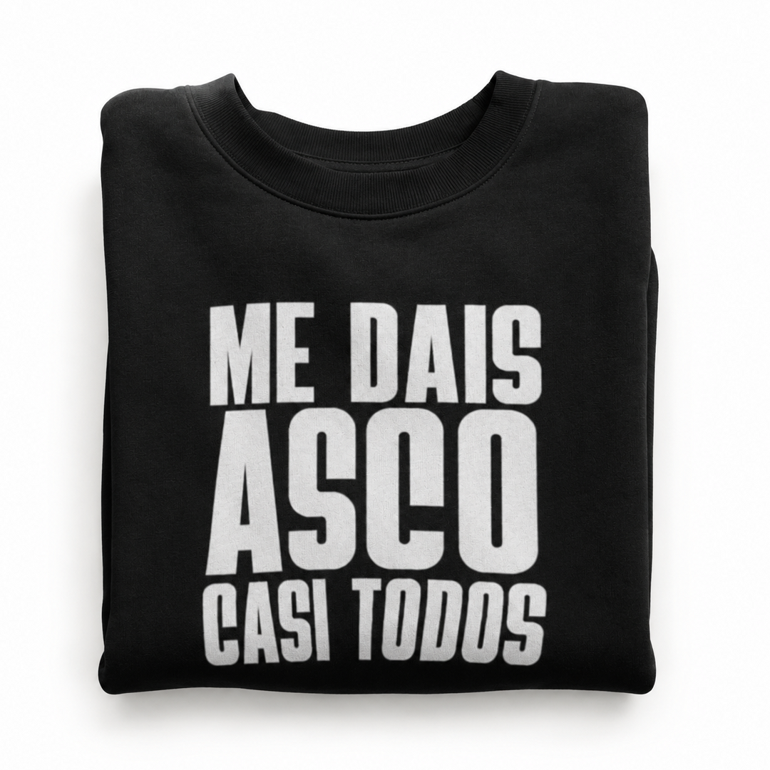 comprar-Sudadera Me dais asco casi todos-wondernastic