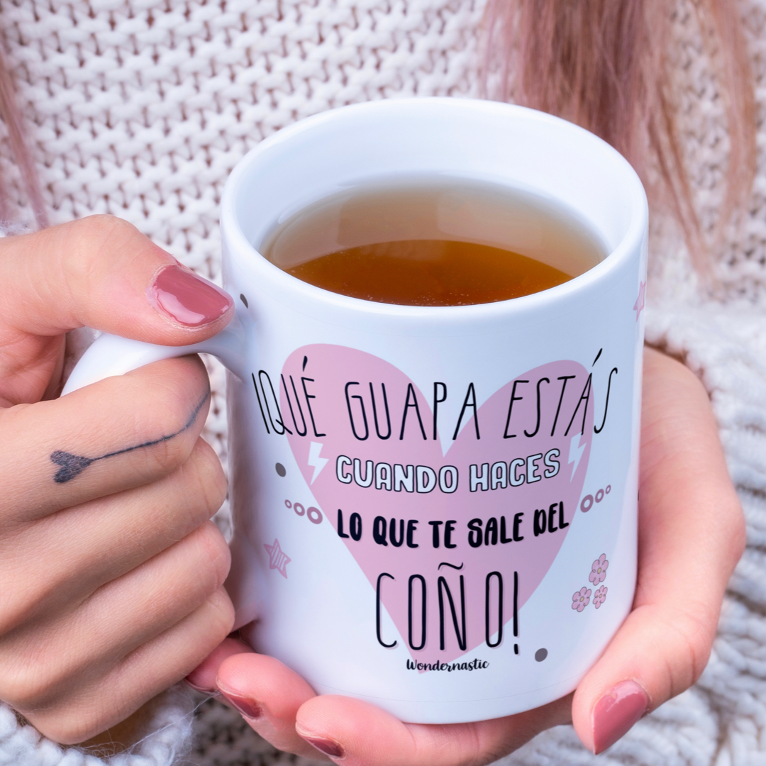comprar-Taza ¡Qué guapa estás!-wondernastic