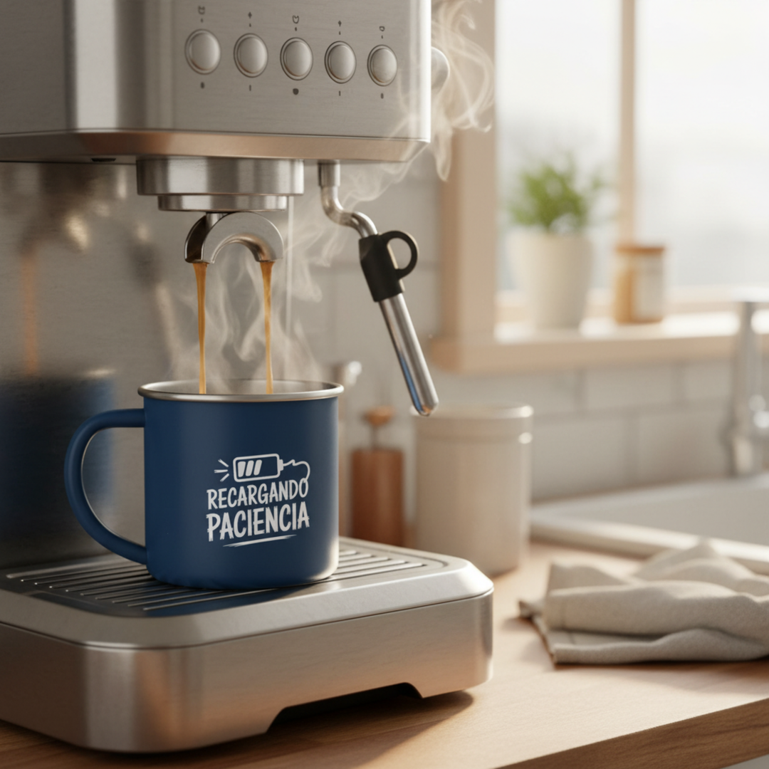 comprar-Taza metálica – Recargando paciencia-wondernastic