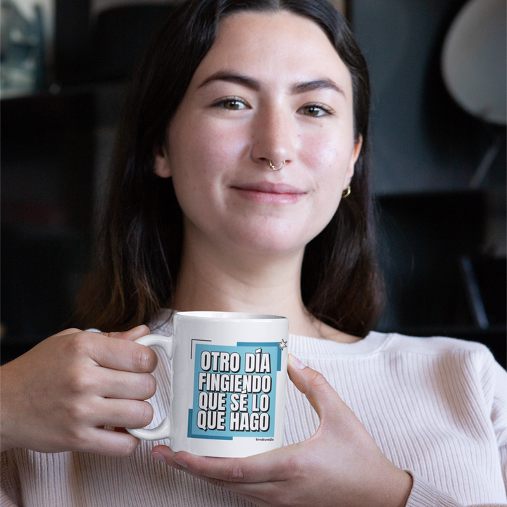 comprar-Taza Otro día fingiendo que sé lo que hago-wondernastic